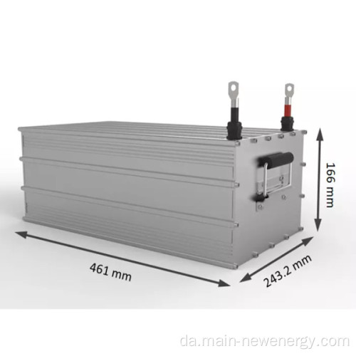 60V60AH Lithium Battery med 5000 cyklusliv